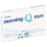 Morning Q 55UV месячные линзы (1шт.) 